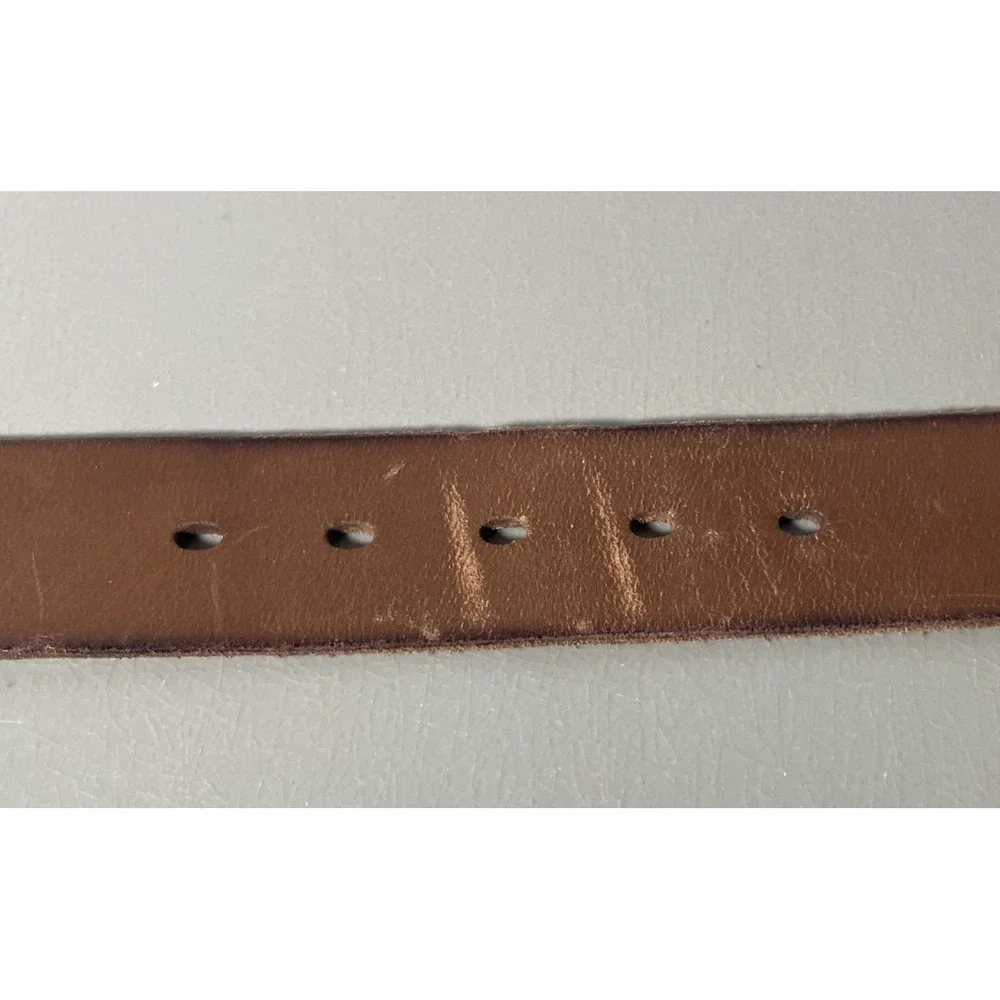 Timberland Men's Genuine Leather Belt Size 36
